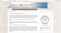 Desktop Screenshot of aboutranslation.com